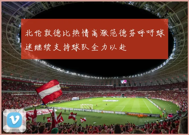 北伦敦德比热情高涨范德芬呼吁球迷继续支持球队全力以赴